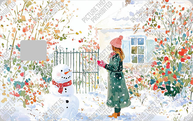 Bank  Card Sticker-BC-2690